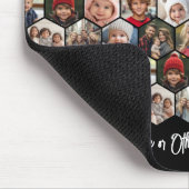 12 Foto-Collage - funky Sechseck - Zufallsmuster Mousepad (Ecke)