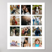 12 Foto-Collage Poster (Vorne)