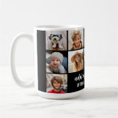12-Foto-Collage-Raster - 2 Textfelder - schwarz we Kaffeetasse (Links)