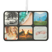 12 Foto Doppelseitlicher Vorlagenrahmen mit gerund Autolufterfrischer (Rückseite)