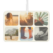 12 Foto Doppelseitlicher Vorlagenrahmen mit gerund Autolufterfrischer (Vorderseite)