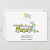 12 Foto - Einladung zum Geburtstag (Rückseite)