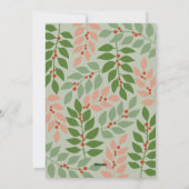 12 Foto Frohe Weihnachten mit Salbei botanischen R (Rückseite)