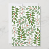 12 Foto Frohe Weihnachten mit Salbei botanischen R (Rückseite)