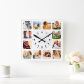 12 Foto gerundete Uhr (Zuhause)