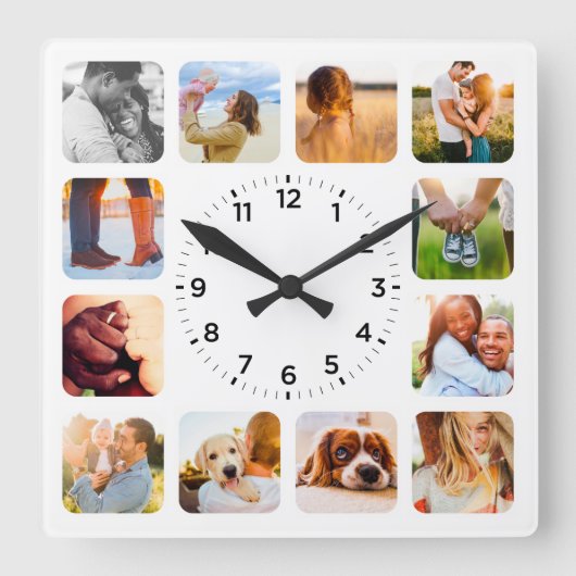 12 Foto gerundete Uhr (Vorderseite)