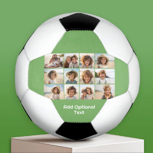 12 Foto Grid Collage - Sage Green - Mod Type Fußball