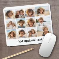 12 Foto Grid Collage - weiß - Mod Type Black