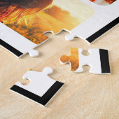 12 Foto Jigsaw Puzzle Template Runded Grid Frame (Seite)