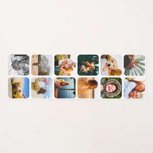 12 Foto Yoga Mat gerundete Vorlage Yogamatte (Vorderseite (Horizontal))