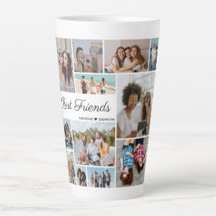 12 Fotocollage Beste Freunde für immer Milchtasse