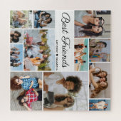 12 Fotocollage Beste Freunde für immer Puzzle (Horizontal)