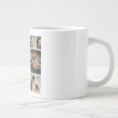 12 FotoCollage Bester Vater je Jumbo-Tasse (Rechts)