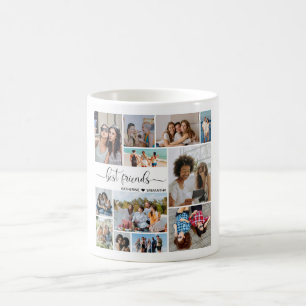12 FotoCollage Die besten Freunde hinzufügen Kaffeetasse