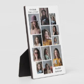 12 FotoCollage Fügen Sie einen beliebigen Abschlus Fotoplatte (Seite)