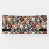 12 FotoCollage - funky hexagon - Random Muster Banner (Horizontal)