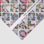 12 FotoCollage in einem benutzerdefinierten, Diama Seidenpapier (Ausschnitt)