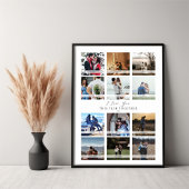 12 Fotokalender Valentinstag Poster