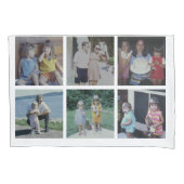 12 Fotomaterial - 6 Fotos pro Seite - weiß Kissenbezug (Vorderseite-Links)