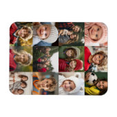 12 Fotomaterial - Fotos nur quadratisch geschnitte Magnet (Horizontal)