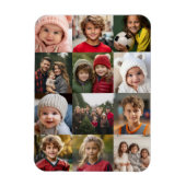 12 Fotomaterial - Fotos nur quadratisch geschnitte Magnet (Vertikal)