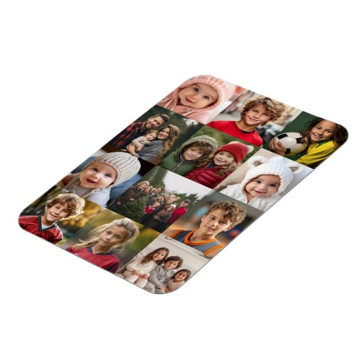 12 Fotomaterial - Fotos nur quadratisch geschnitte Magnet (Linke Seite)