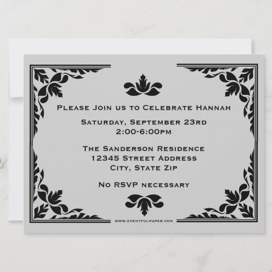 12 Fotos Abschluss Collage-6x8 Grad Ankündigung (Rückseite)