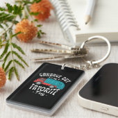 12.Garbage Truck für einen Mülltransporter-Lüfter Schlüsselanhänger (Vorderseite rechts)