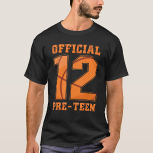 12. Geburtstag 12 Jahre alt 2010 Offiziell 12 Pre- T-Shirt