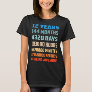 12. Geburtstag 12 Jahre alt Phantastisch T-Shirt