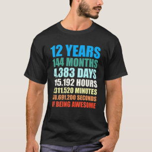 12. Geburtstag 12 Jahre Phantastisch T-Shirt