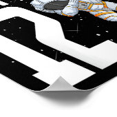 12. Geburtstag Astronaut Bruh Im 12. Lebensjahr Poster (Ecke)