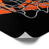 12. Geburtstag Basketball Kinder Poster (Ecke)