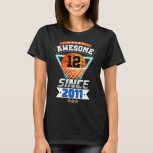 12. Geburtstag Basketball-Spieler Phantastisch sei T-Shirt