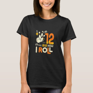 12. Geburtstag Bowling Shirt ich bin 12 Zwölf Dies