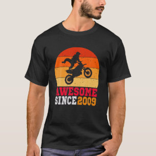 12. Geburtstag Dirt Bike 12 Jahre alt Vintages Ret T-Shirt