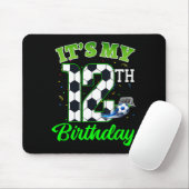 12. Geburtstag Fußball Junge Mädchen Kinder Fußbal Mousepad (Mit Mouse)