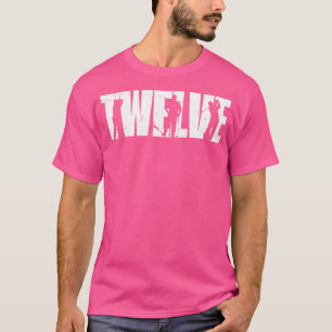 12. Geburtstag Golf 12 Jahre Altes Junge Mädchen T-Shirt