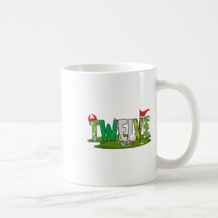 12. Geburtstag Golf Thema 12 Jahre Alte Kinder Spo Kaffeetasse