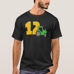 12. Geburtstag Junge 12 Jahre alter LKW-LKW-LKW P T-Shirt