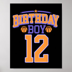 12. Geburtstag Junge Skelett Liebhaber 12 Jahre al Poster