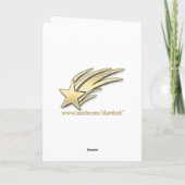 12. Geburtstag Pink Angel Karte (Rückseite)