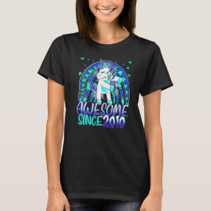12. Geburtstag Regenbogen 12 Jahre altes Blütenein T-Shirt