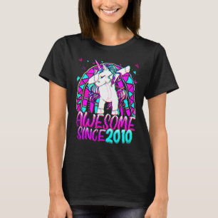 12. Geburtstag Regenbogen 12 Jahre altes Dabbing E T-Shirt