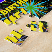 12. Geburtstag: Spaß, bunte feierliche Feuerwerke Puzzle (Seite)