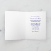 12. Geburtstag Thema Rechtsdurchsetzung mit Namen Karte (Innenseite)