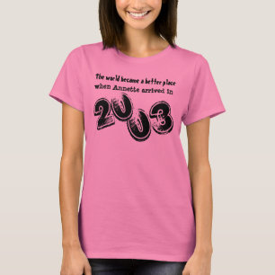 12. Geburtstags-Geschenk 2003 oder irgendein T-Shirt