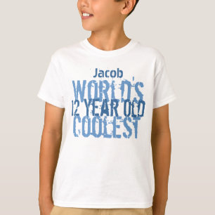 12. Geburtstagsgeschenk der Coolststen 12-Jährigen T-Shirt