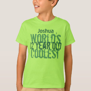 12. Geburtstagsgeschenk der Coolststen 12-Jährigen T-Shirt