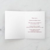 12 Geburtstagsjubiläum 13 Jahre Clean Sober Karte (Innenseite)